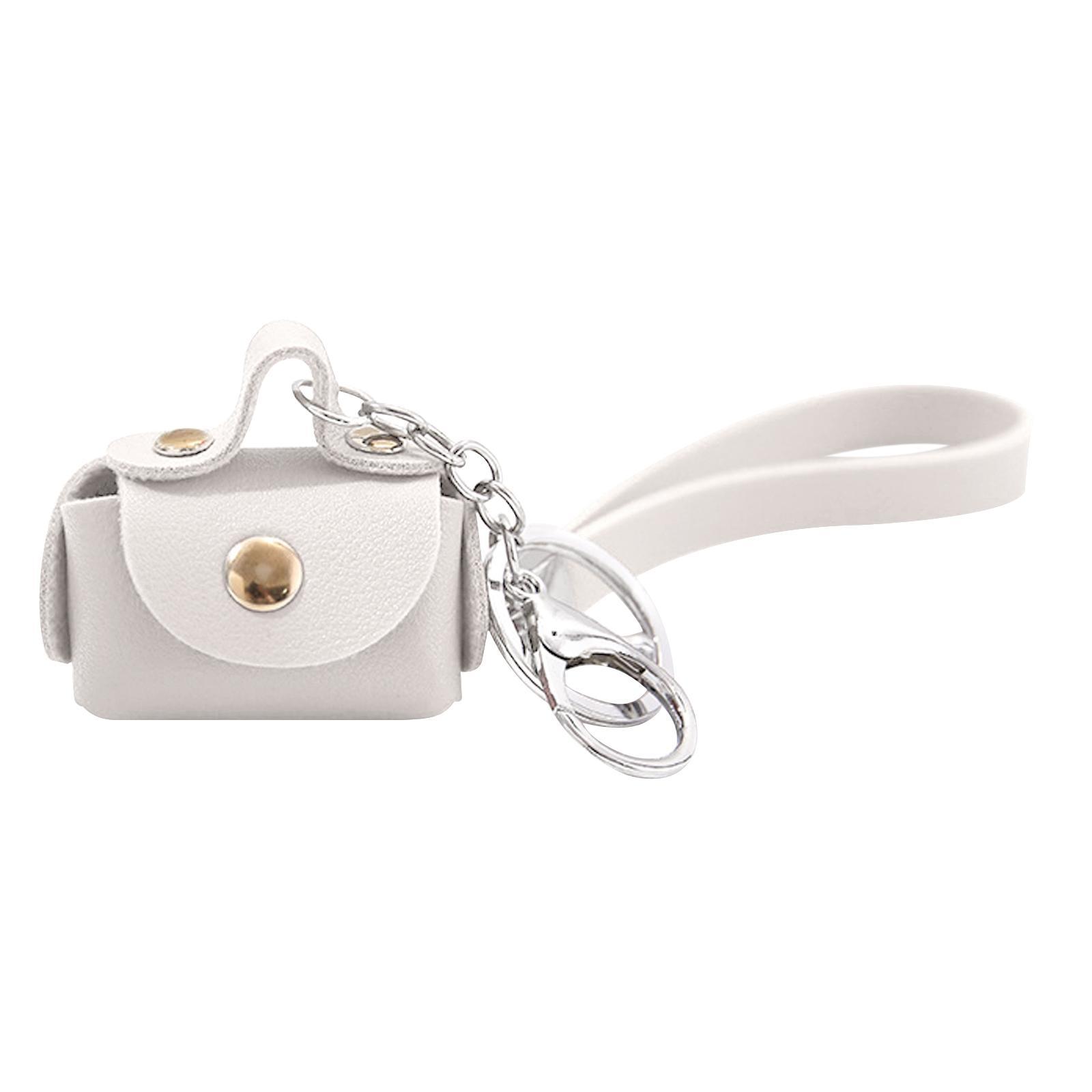 Keychain Key Holder Delicate Purse Keychain Charm for Birthday Gift Girls White