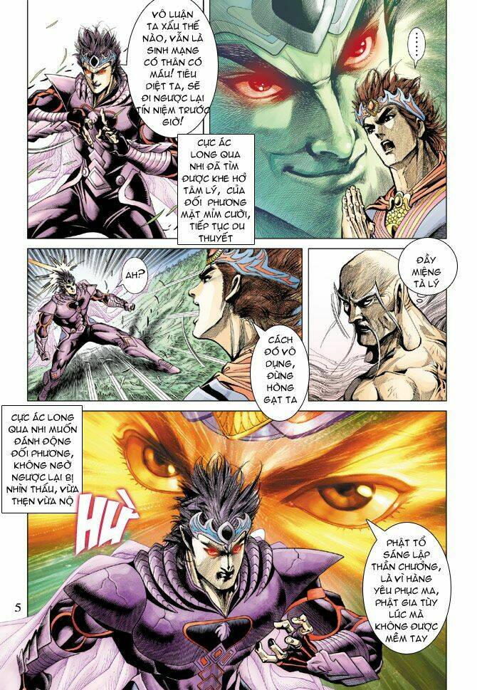 thiên tử truyền kỳ 5 - như lai thần chưởng chapter 128 5