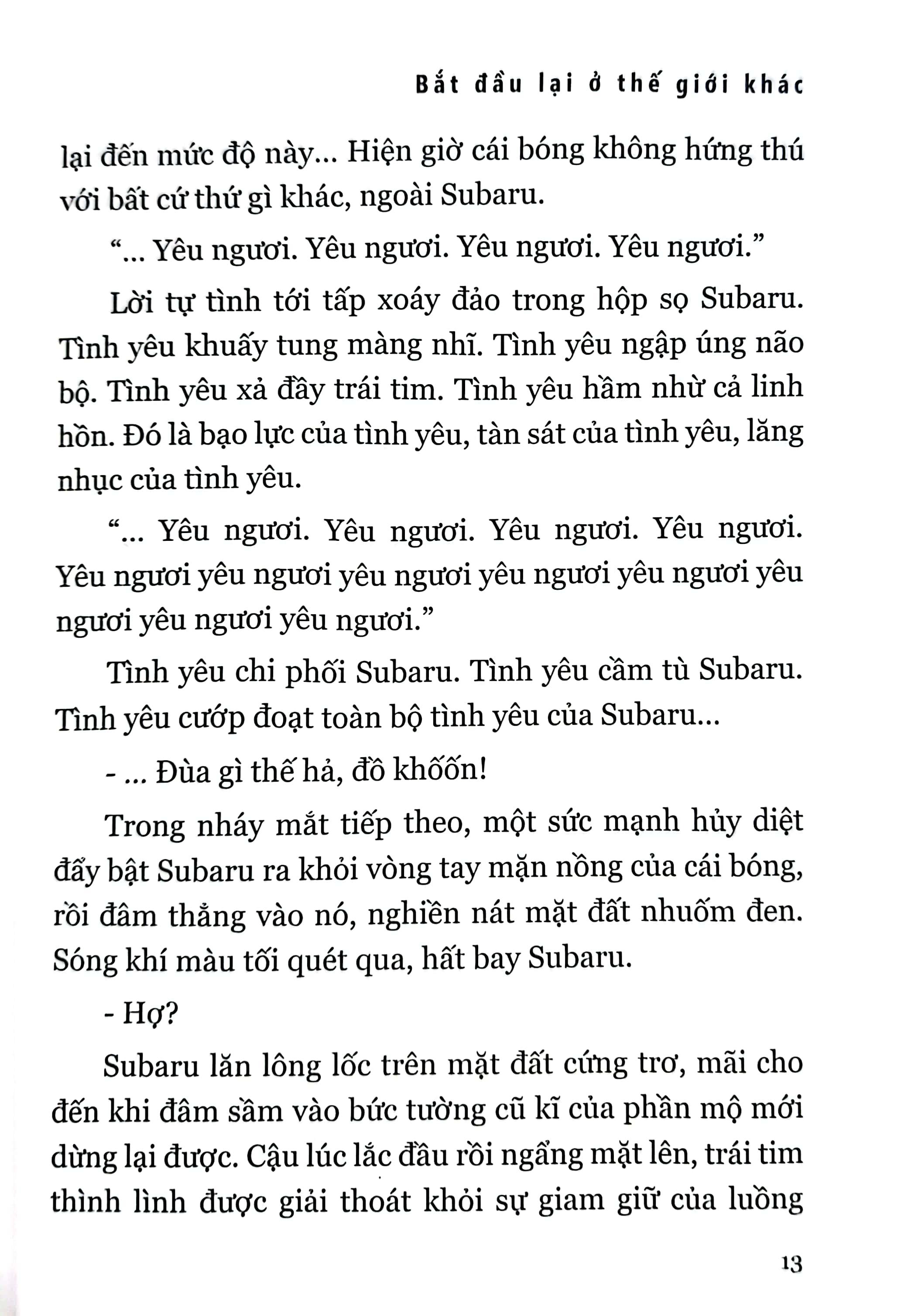 Re:zero - Bắt Đầu Lại Ở Thế Giới Khác 12