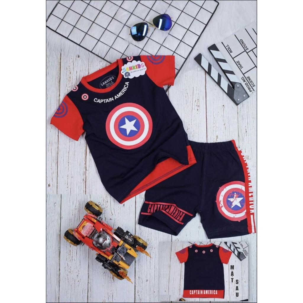 Bộ quần áo người dơi ngắn tay size 12 đến 45kg