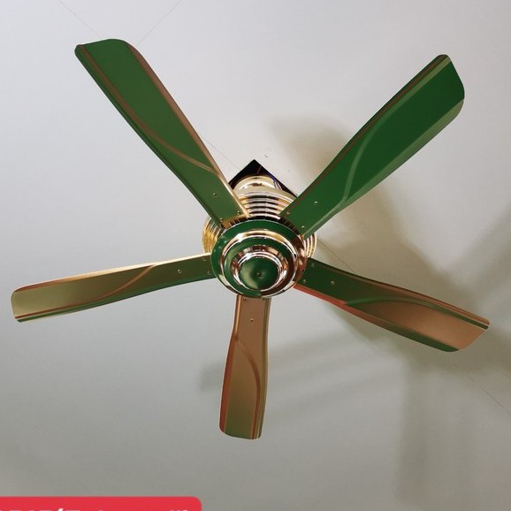 Quạt Trần Không Đèn Cánh Thép ,Có 6 Cấp Độ Gió, Công Suất 90W, Động Cơ Lõi Đồng
