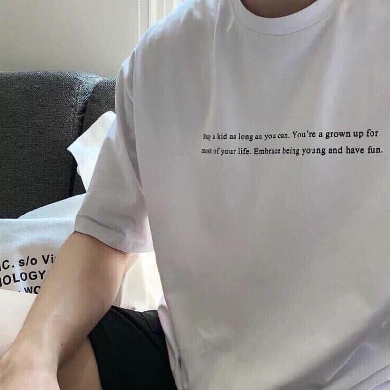 Áo Thun Tay Dài Unisex Form Rộng