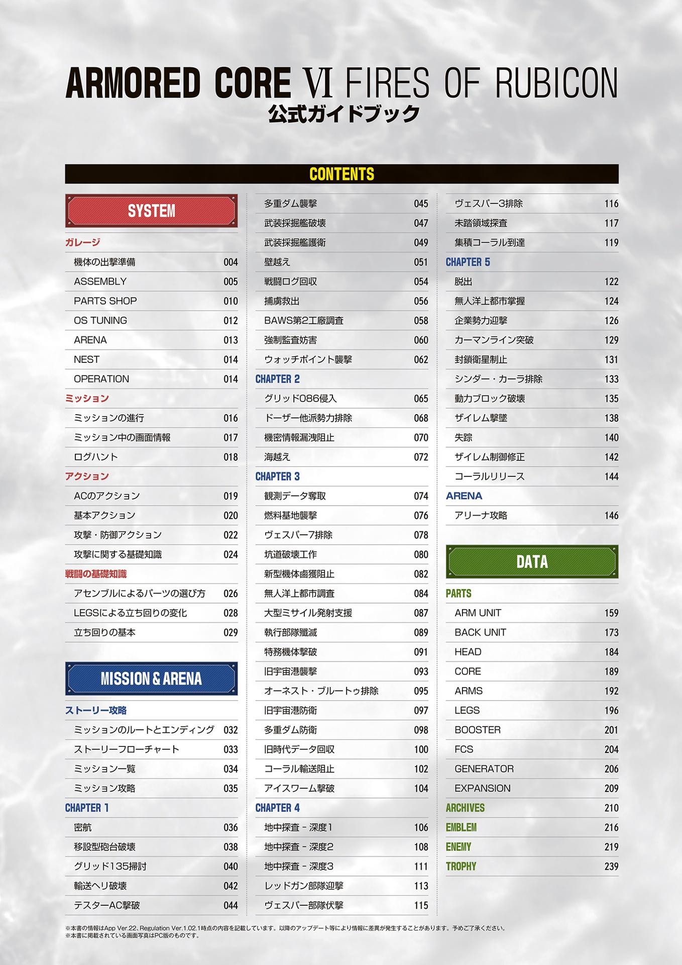 Sách ngoại văn: Armored Core Vi Fires Of Rubicon Official Guide Book (Japanese Edition)