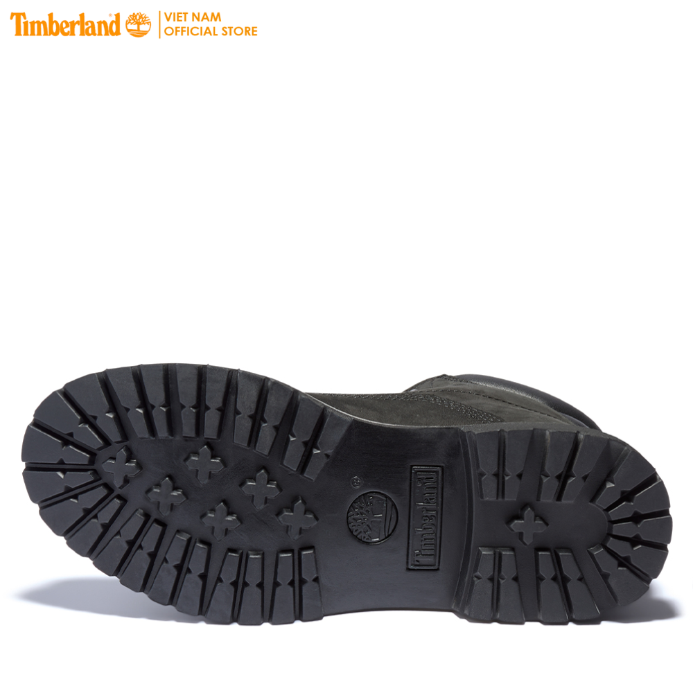 Timberland Giày Boot Nữ - Women’s Waterville 6-Inch Waterproof Boot Black Nubuck TB0A17VM01