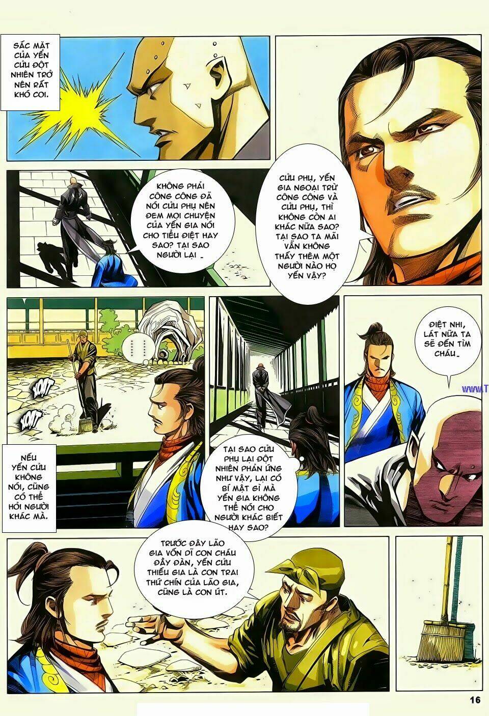 cổ long quần hiệp truyện chapter 84 16