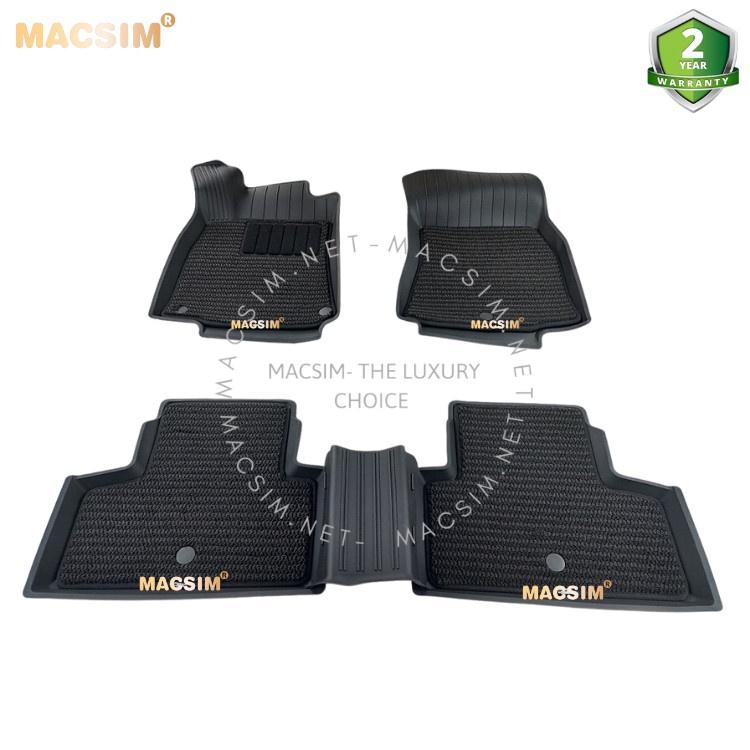 Thảm lót sàn ô tô 2 lớp cao cấp dành cho xe Mercedes Benz GLB 2020+ nhãn hiệu Macsim 3w