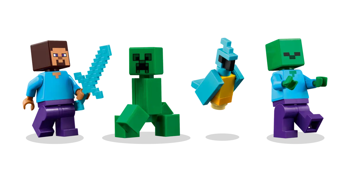 Đồ Chơi Lắp Ráp Pháo Đài TNT Trong Rừng - Lego Minecraft 21275 (287 Mảnh Ghép)