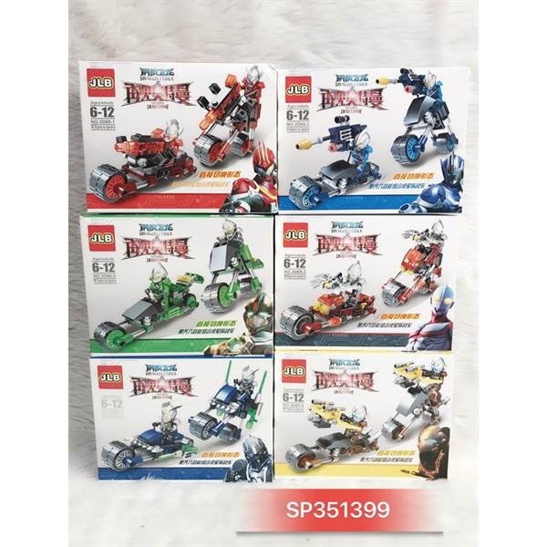 Đồ Chơi Hộp logo ráp xe biến hình Dragon Force Ulttraman , 3D69-1 - SP351399