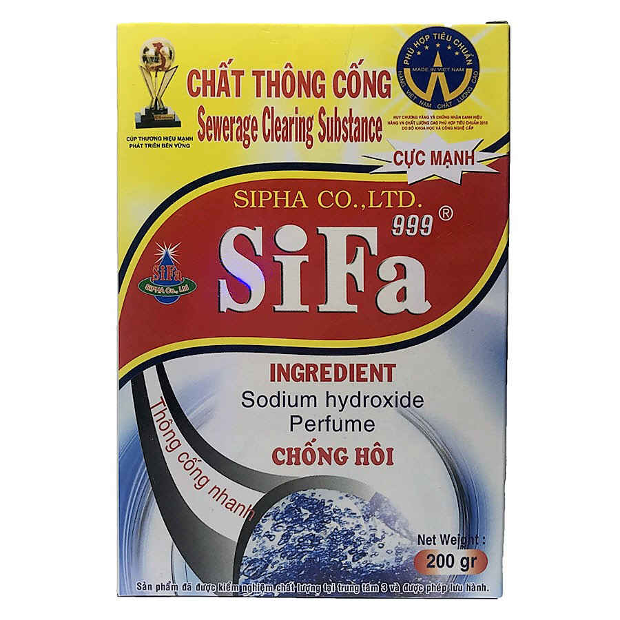 Bột Thông Tắc Cống Cực Mạnh SiFa Victory's (200gr)