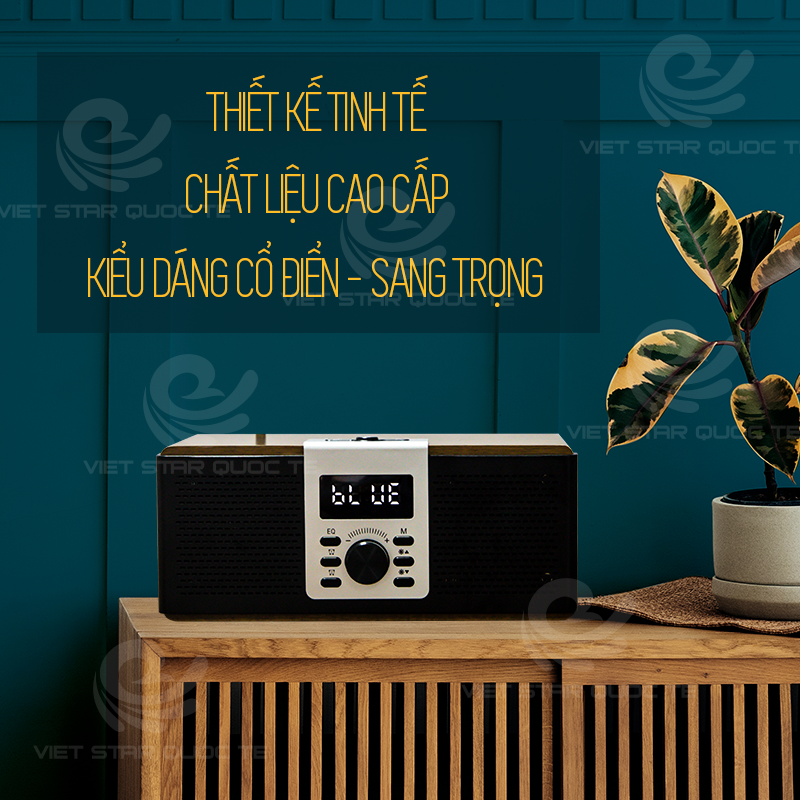 Loa Bluetooth Vi Tính Việt Star Quốc Tế VS3 - Hàng Chính Hãng