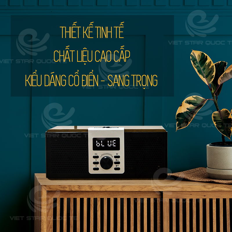 Loa Bluetooth Việt Star Quốc Tế VS3 Âm Thanh Cực Chất - Hàng Chính Hãng