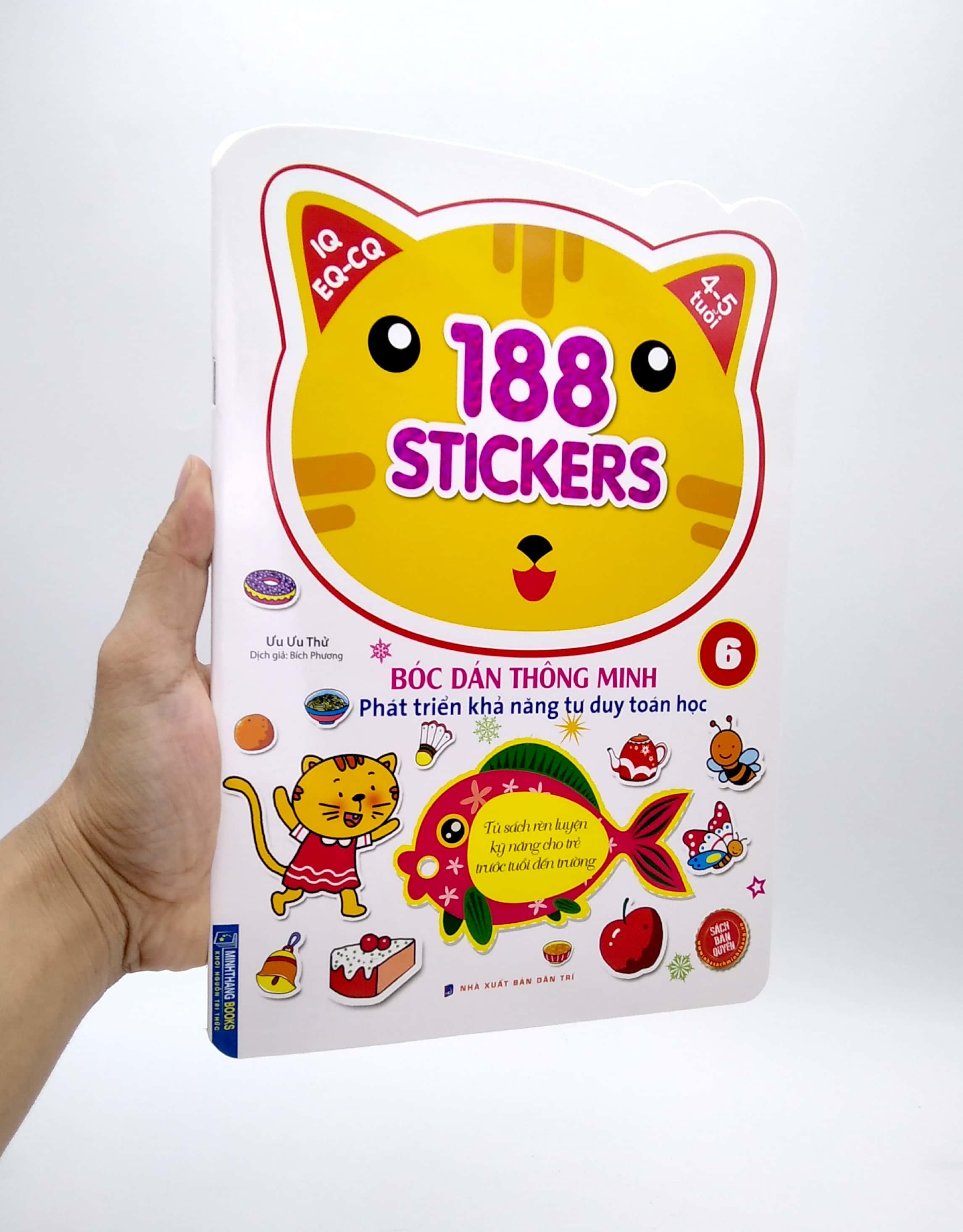 188 Stickers - Bóc Dán Thông Minh Phát Triển Khả Năng Tư Duy Toán Học - Tập 6