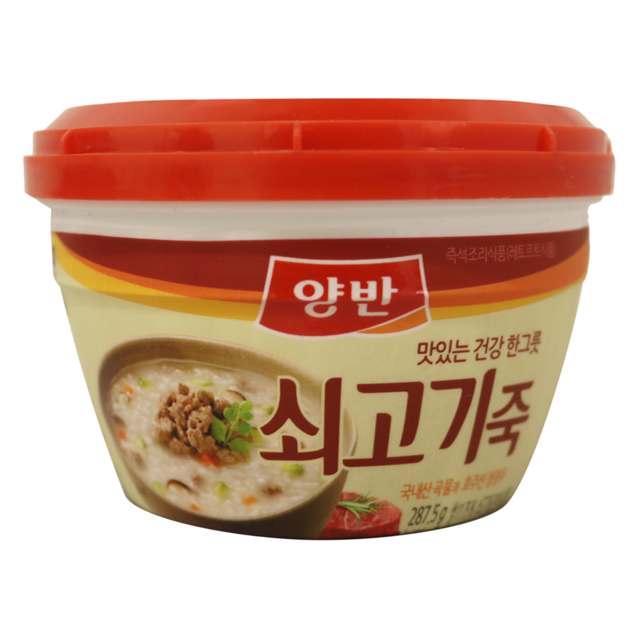Cháo Ăn Liền Nhập Khẩu Hàn Quốc Thịt Bò Dongwon