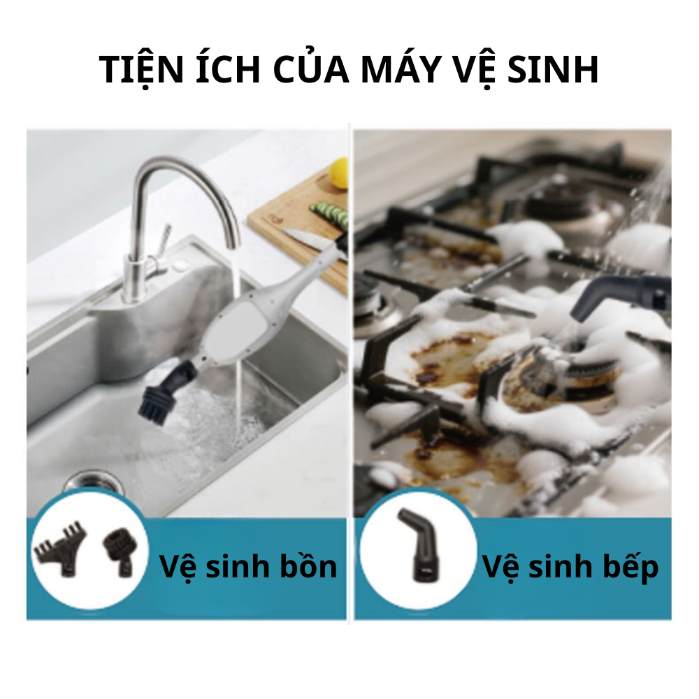 Máy lau nhà hơi nước Lumabella LB-63031 công suất cao 2000W, áp suất cao, thiết kế thông minh, dễ dùng, làm nóng nhanh - DELIYA - HÀNG CHÍNH HÃNG