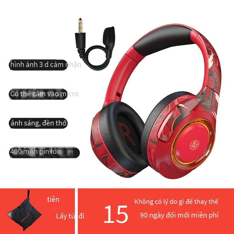 Tai nghe bluetooth gắn trên đầu phong cách mới nhất Tai nghe khử tiếng ồn ANC Tai nghe không dây MP3 tai nghe trò chơi khử tiếng ồn