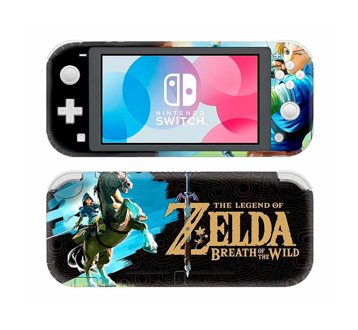 Skin decal dán Nintendo Switch Lite mẫu Zelda (dễ dán, đã cắt sẵn)