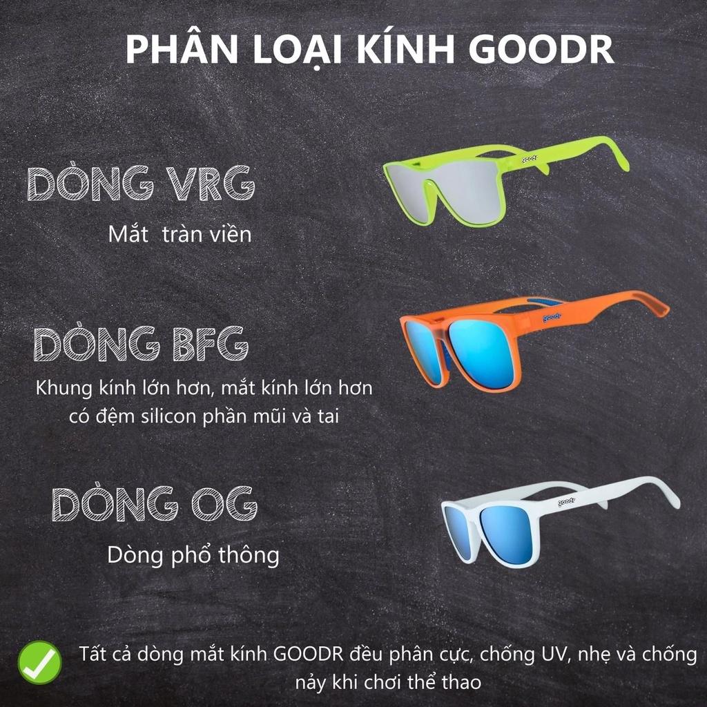 Kính thể thao unisex, kính chạy bộ Goodr OG DROP IT LIKE A SQUAT