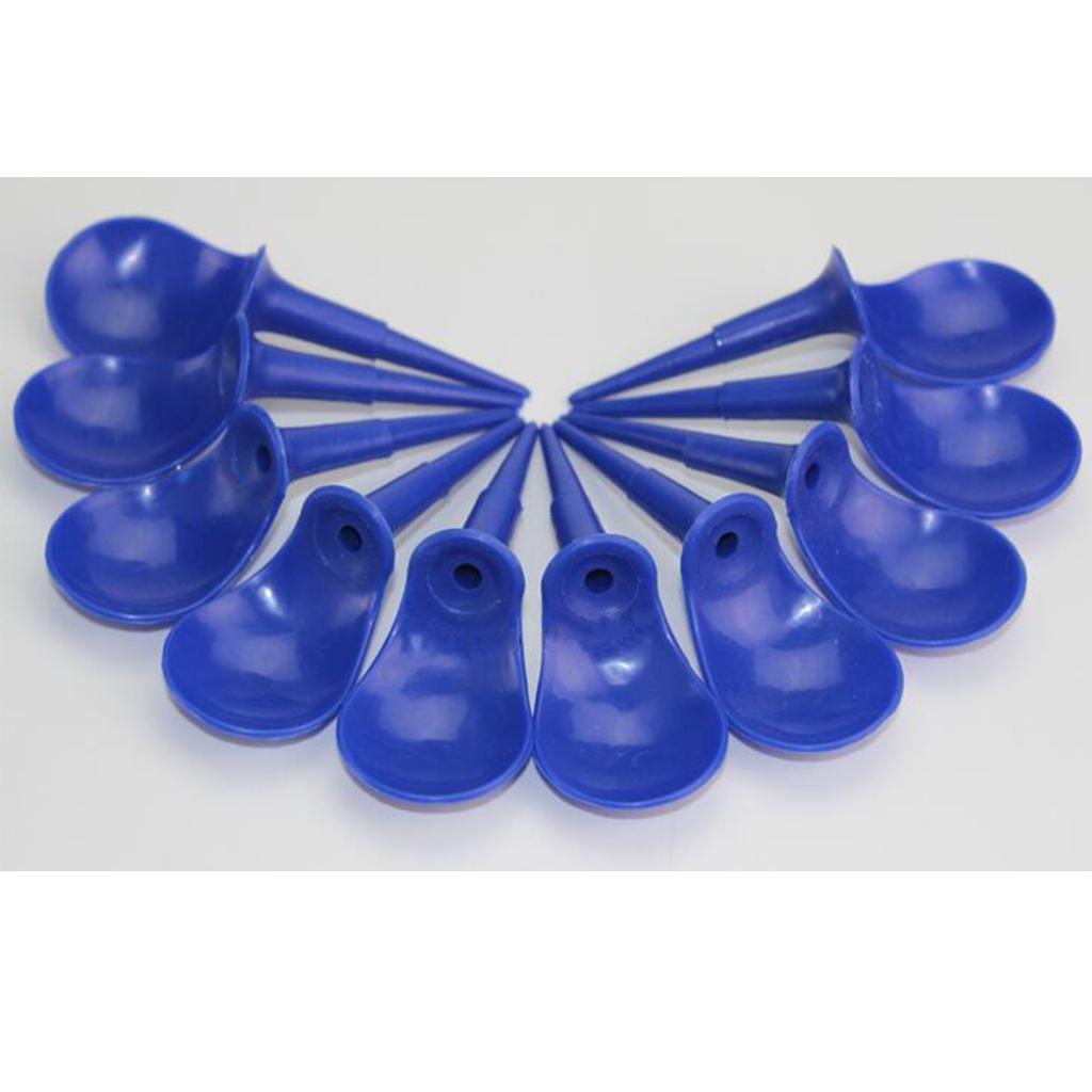 2x 10 PCS Blue Plastic Novelty Chair Shape Golf Tees Training Aids Equipment