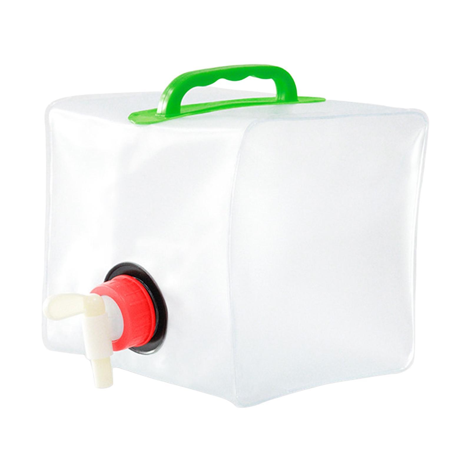 Collapsible Water Container Bag Water Bottle Carrier Equipment Water Bucket Water Tank Water Storage Jug for Backpack, Picnic, Hiking, Survival