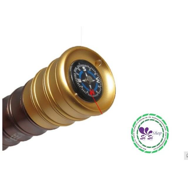 Đèn pin siêu sáng cao cấp có la bàn