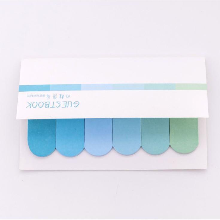 120 Miếng Giấy Note Ghi Chú Đánh Dấu Sách Bookmark Pastel