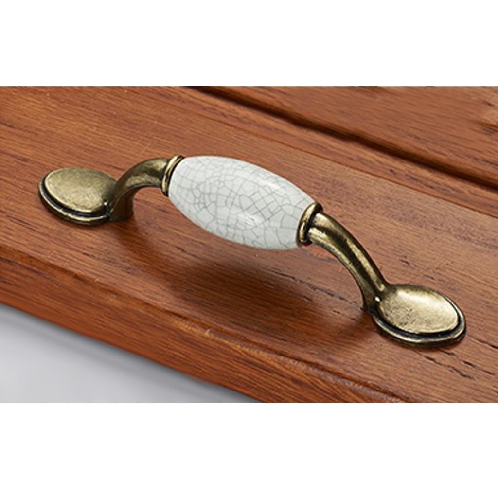 10Pcs Vintage Pull Knobs Cabinet Cupboard Pull Handle