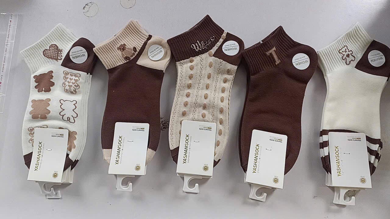 Combo 5 đôi tất cổ ngắn Vintage siêu xinh
