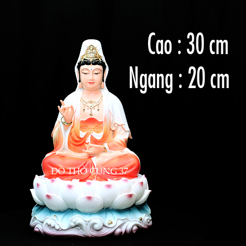 [ Cao 30 cm ] TƯỢNG  QUAN ÂM - CHẤT LIỆU COMPOSITE CAO CẤP - NHẬP KHẨU ĐÀI LOAN