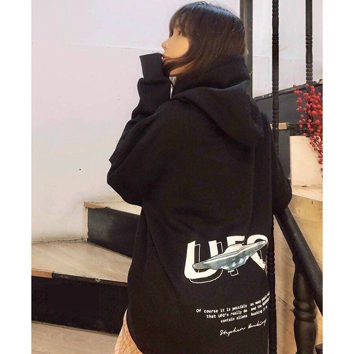 Áo khoác nỉ UFO cá tính