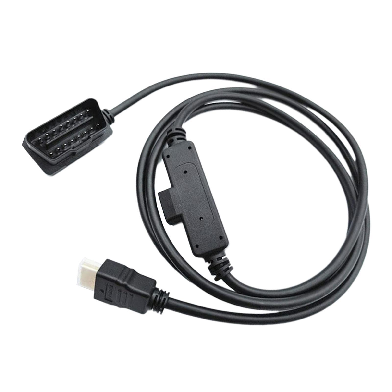 OBDII HDMI Cable H00008000 Adapter Cable for CS2 CTS2 CTS3 HDMI Plug