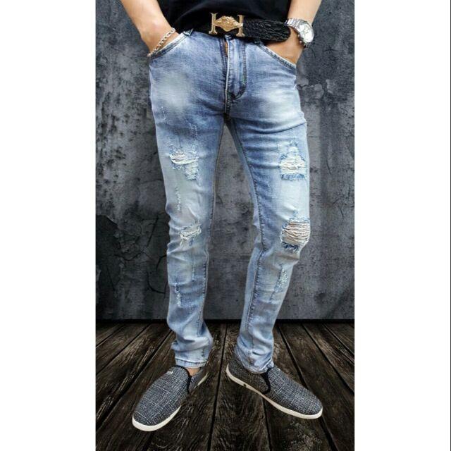 Quần jeans nam mẫu mới