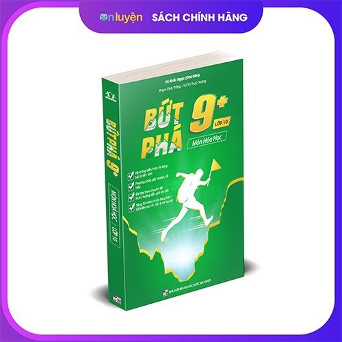 Combo 2 cuốn sách Bứt phá 9+ môn Toán, Hóa lớp 10