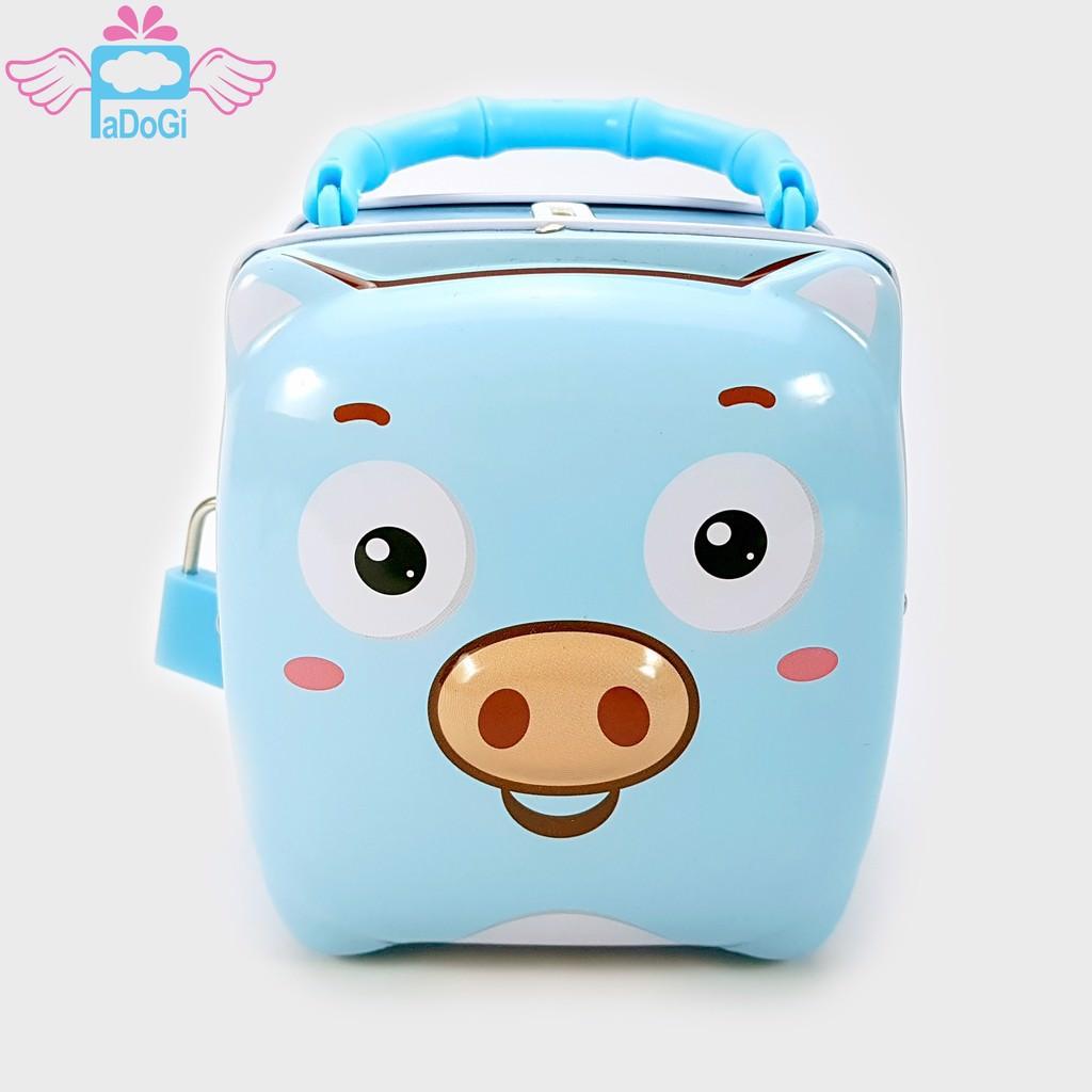 KÉT SẮT TIẾT KIỆM HÌNH CHÚ HEO CUTE