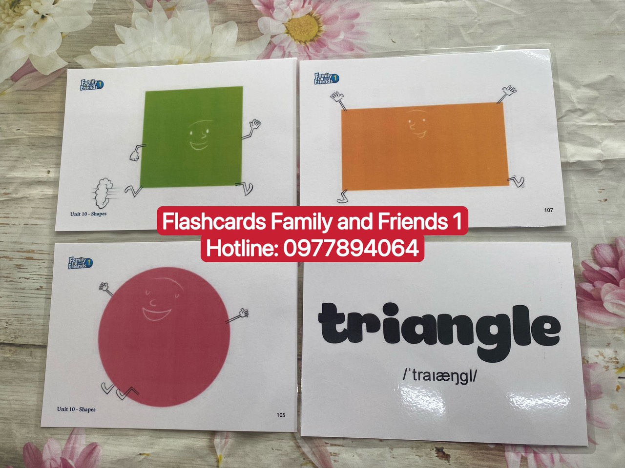 Flashcards Family and Friends 1- phiên bản 1st ( C300)