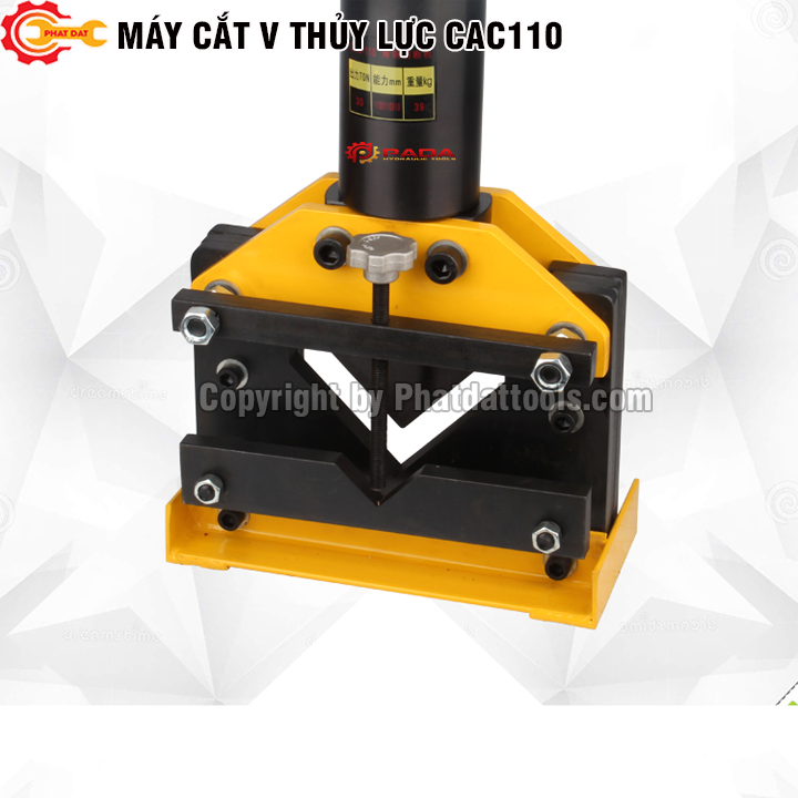 Máy cắt sắt V thủy lực CAC100