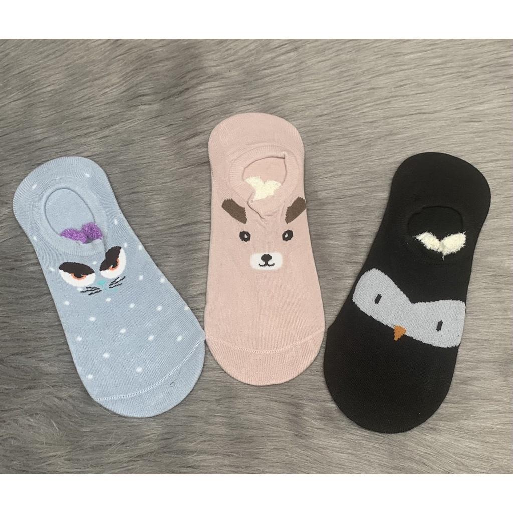Combo 5 đôi 10 đôi vớ nữ hình thú 3d , thun cotton 100% ,ảnh thật