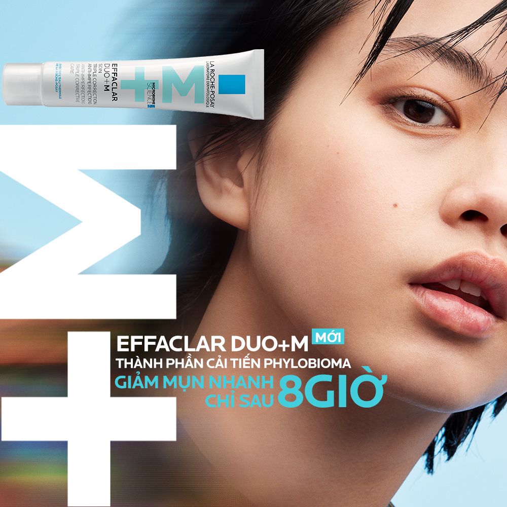 Kem dưỡng giảm mụn nhanh 8 giờ La Roche-Posay Effaclar Duo+ M 7.5ml