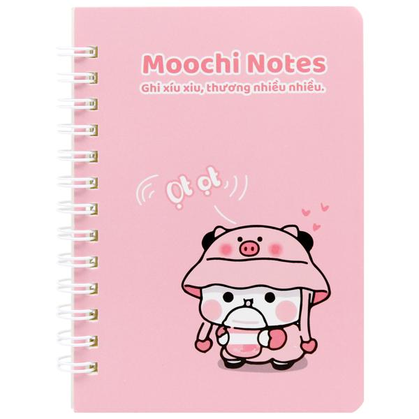 Sổ Lò Xo Moochi Notes B7 - Kẻ Ngang - 120 Trang 80gsm - The Sun 03