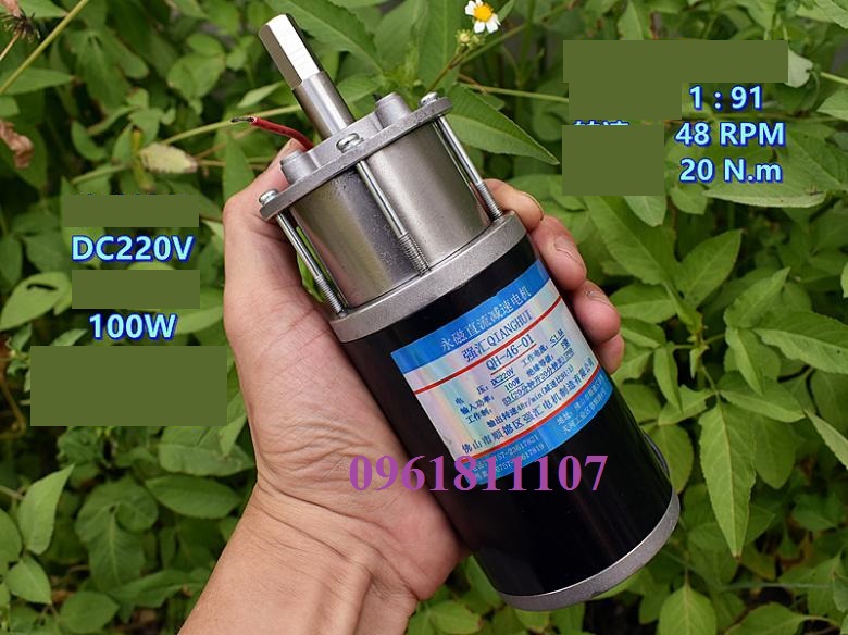 Motor giảm tốc 220v planetary 48 vòng