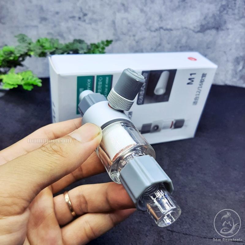 Bộ Trộn CO2 Qanvee - Bộ Trộn Sứ Nhỏ Gọn, Hiệu Quả Cho Bể Thuỷ Sinh