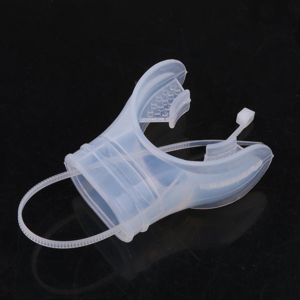4-25pack Silicone Tube Snorkeling Mouthpiece Diving Regulator