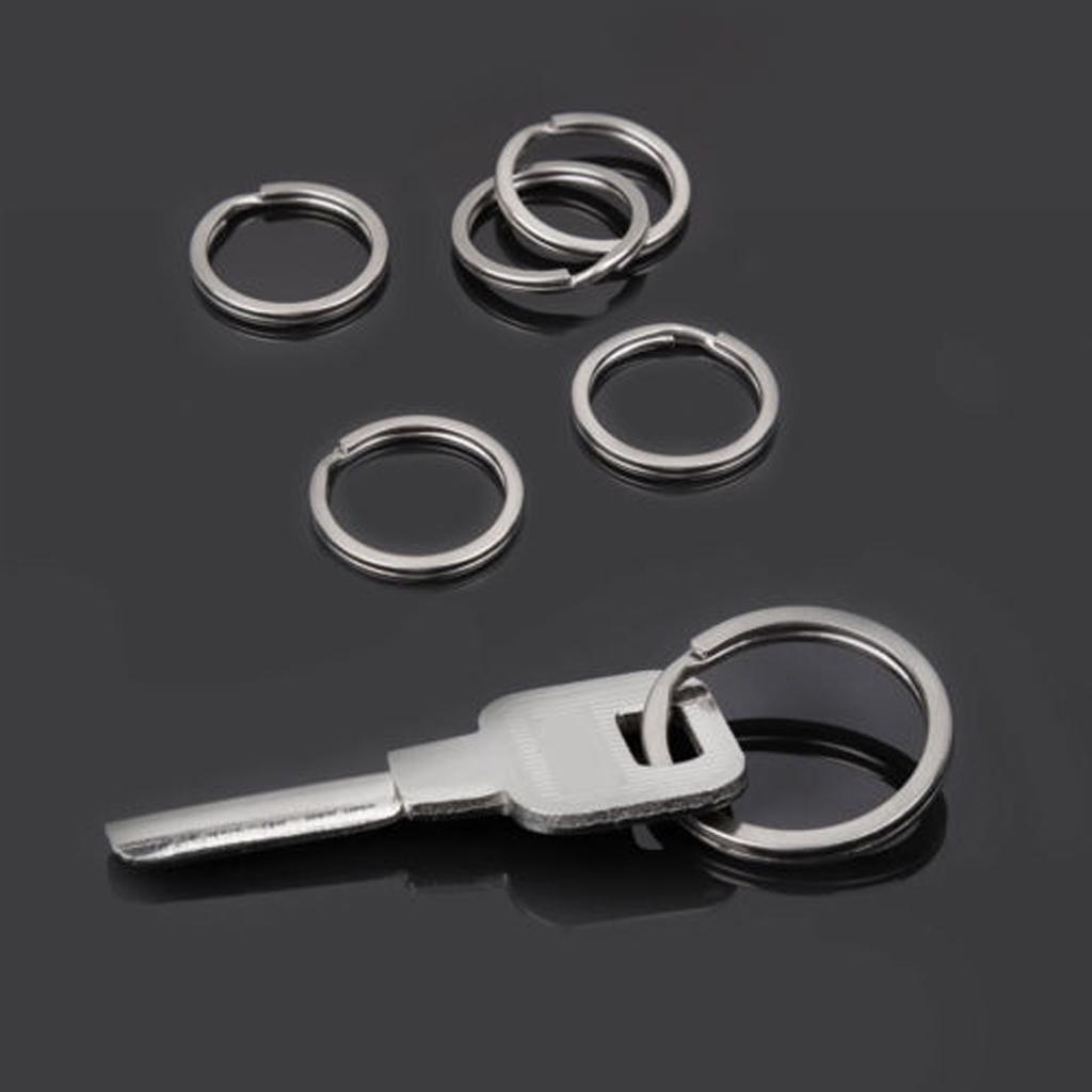 Multipurpose 10 Pieces O Ring Sports Key Chain Buckle Holder Camping