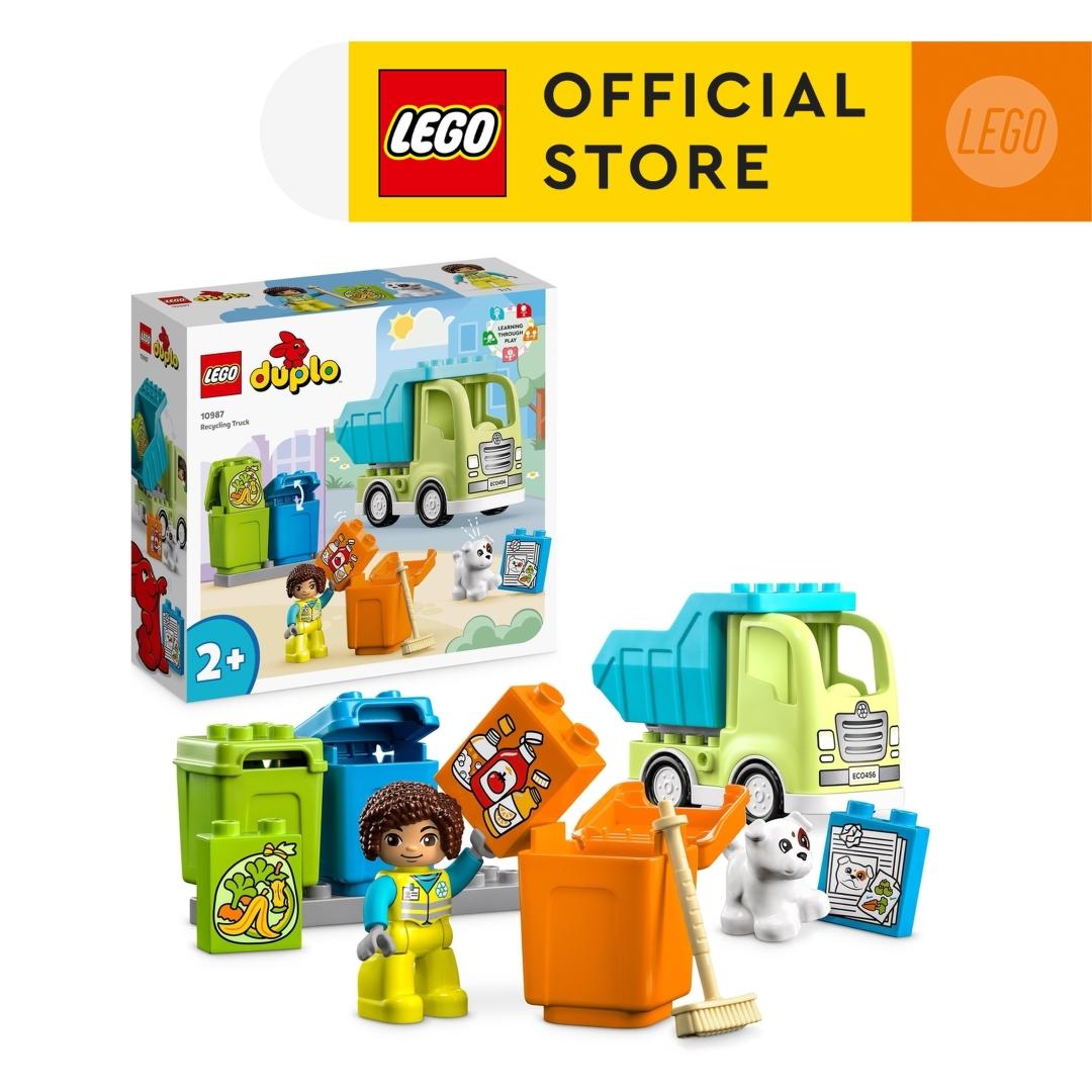 LEGO Duplo 10987 Đồ chơi lắp ráp Xe rác tái chế (15 chi tiết)