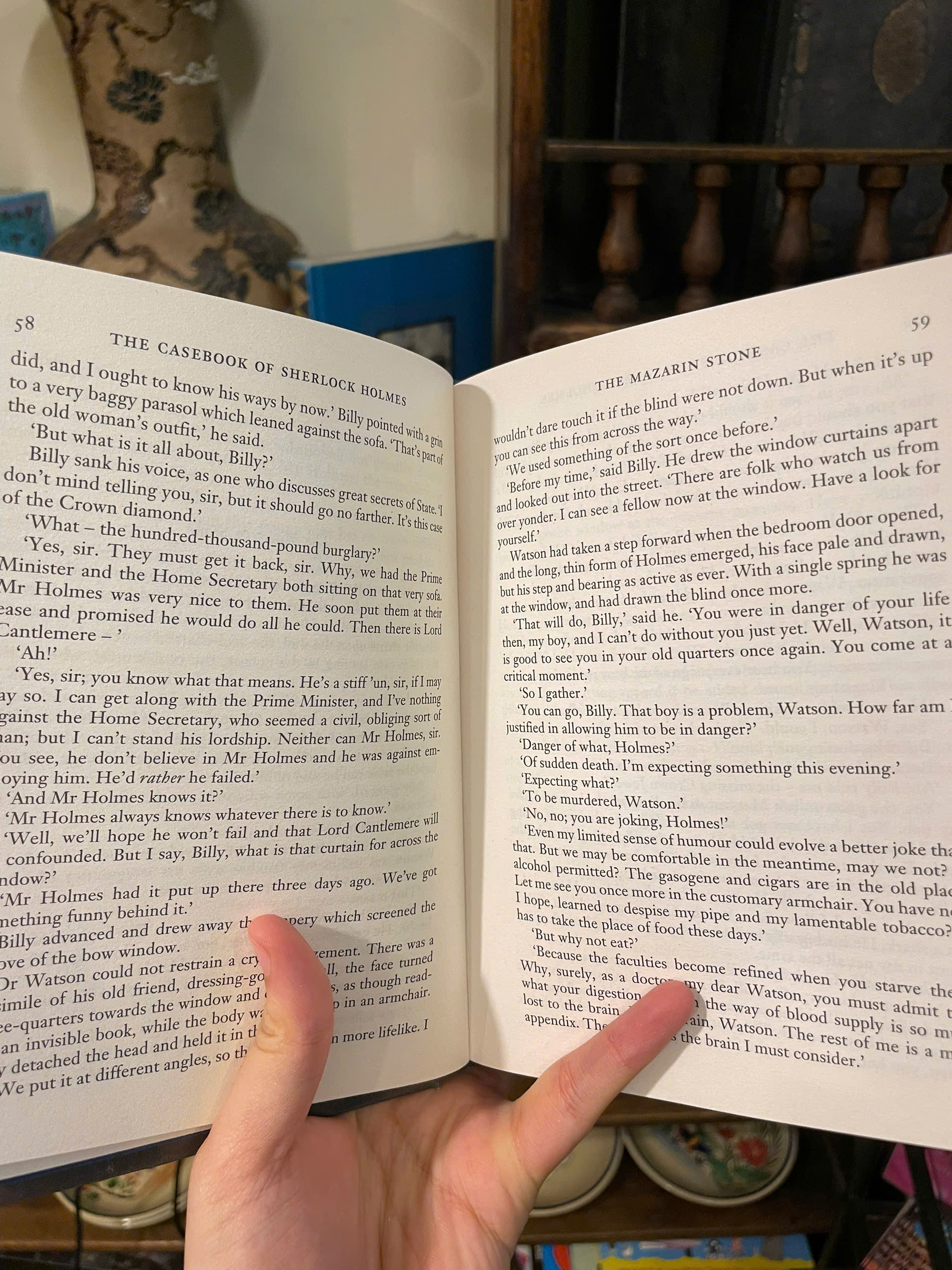 Sách - The Casebook of Sherlock Holmes &amp; His Last Bow by Arthur Conan Doyle | Sách bìa cứng