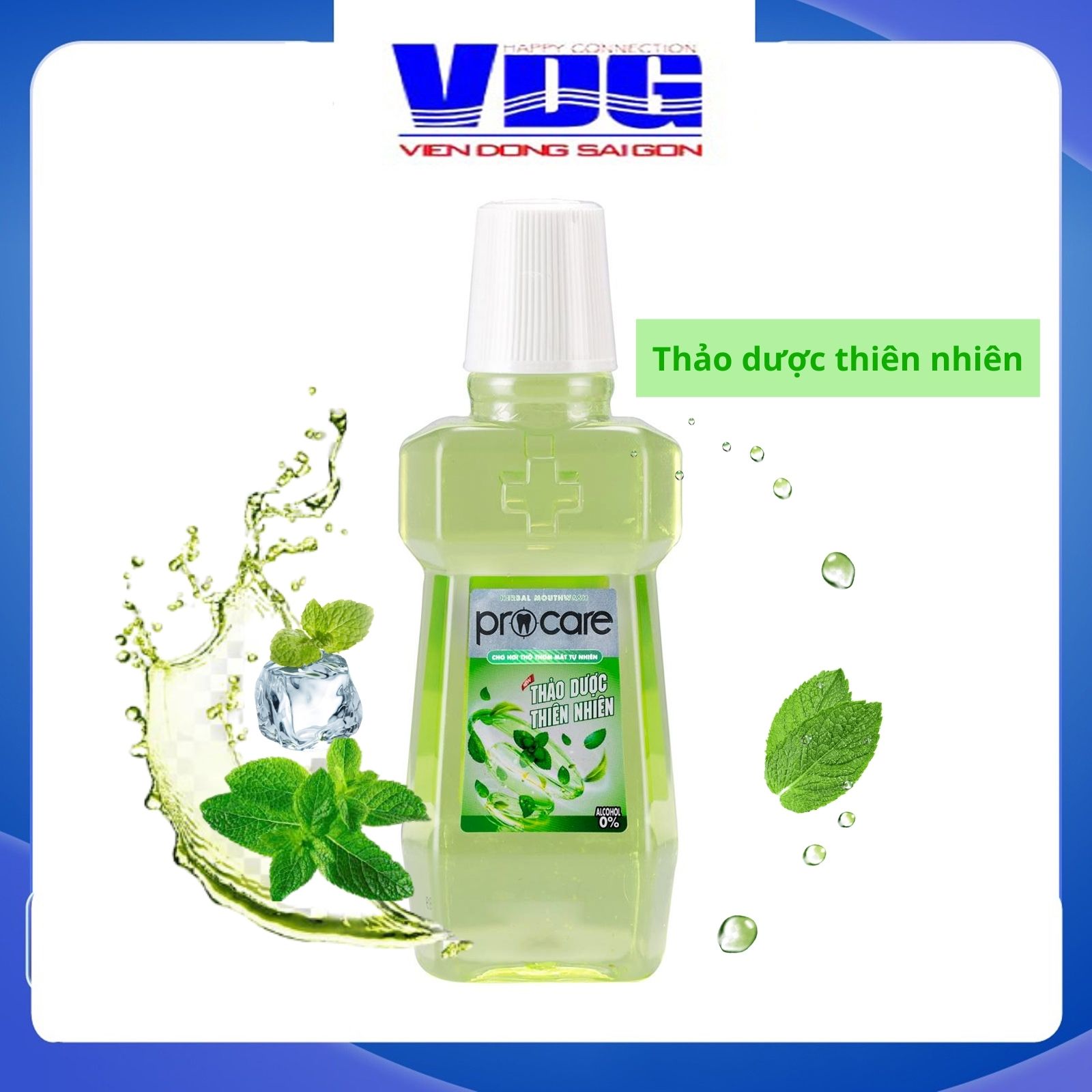 Nước súc miệng Procare thảo dược thiên nhiên (250ml)