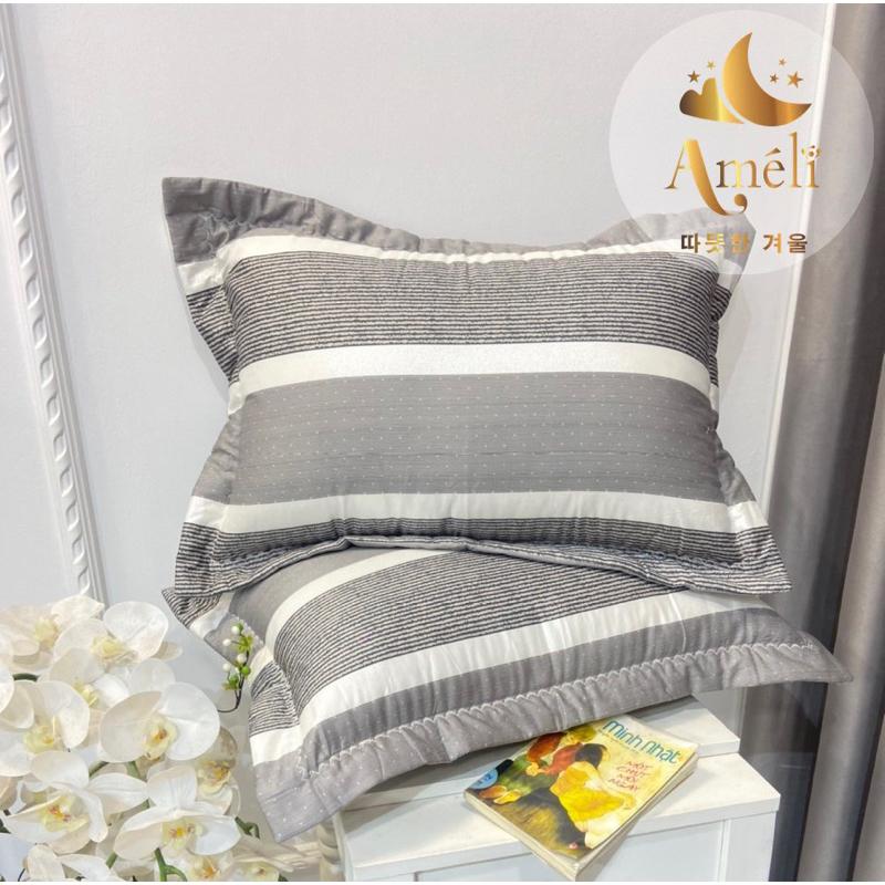 Vỏ Gối đầu Vải Hàn Quốc 45x65cm