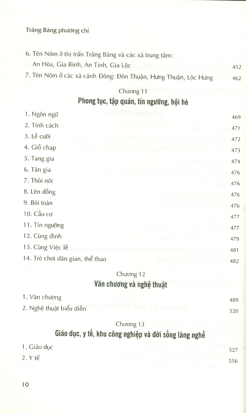 Tràng Bàng phương chí - Lịch sử, văn hóa vùng đất và con người nam Tây Ninh