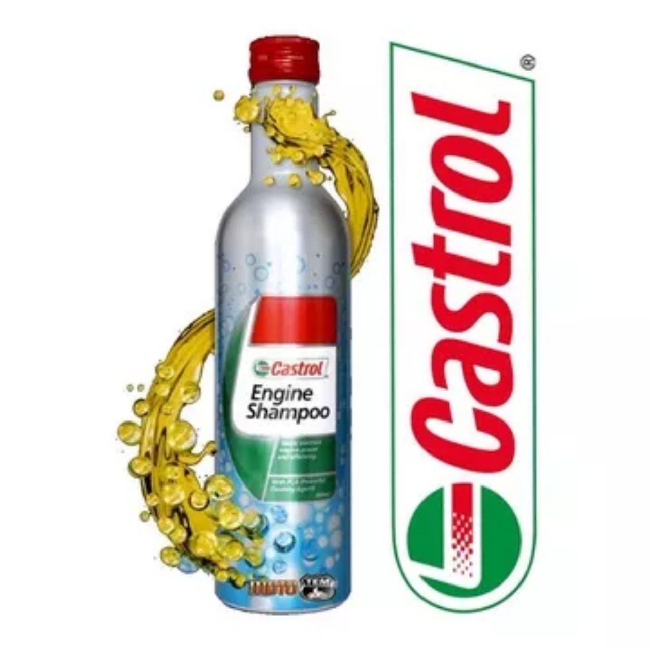 Dung dịch súc động cơ ô tô xe máy CASTROL ENGINE làm sạch cặn bẩn cao câp mẫu mới