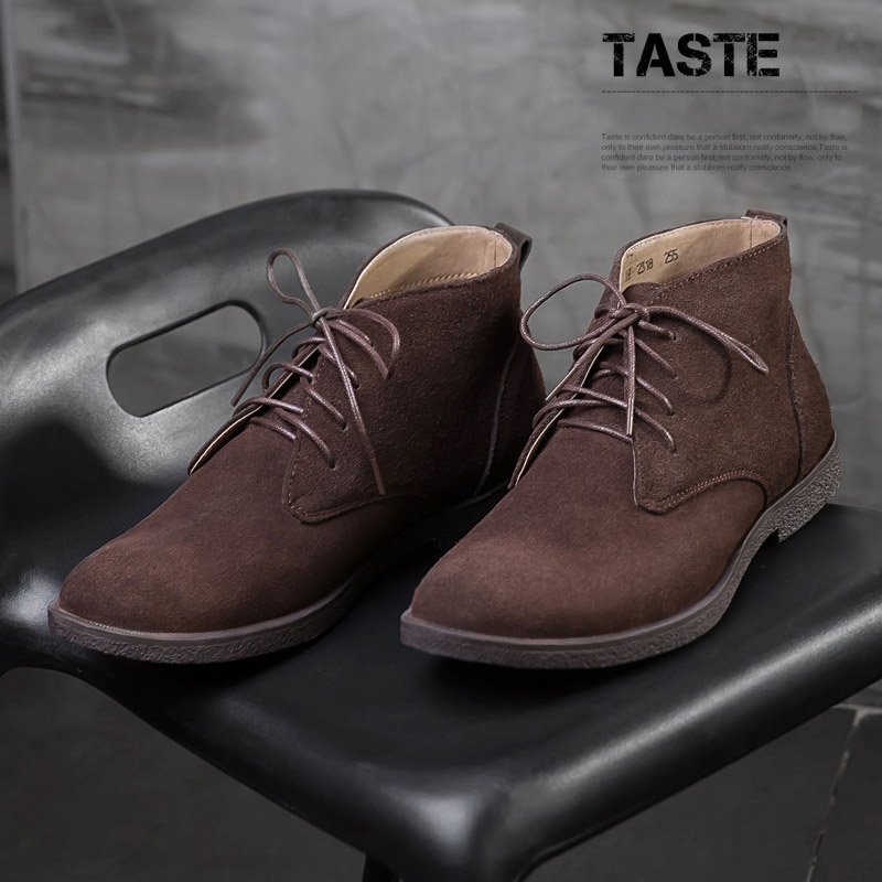 Giày Boot (bốt) Chukka-Desert, giày cổ cao big size cỡ lớn cho nam chân to cân đối