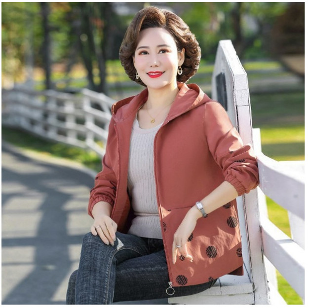 Áo Khoác Gió Trung Niên Phương Tây AK22 - Hàng Quảng Châu Cao Cấp